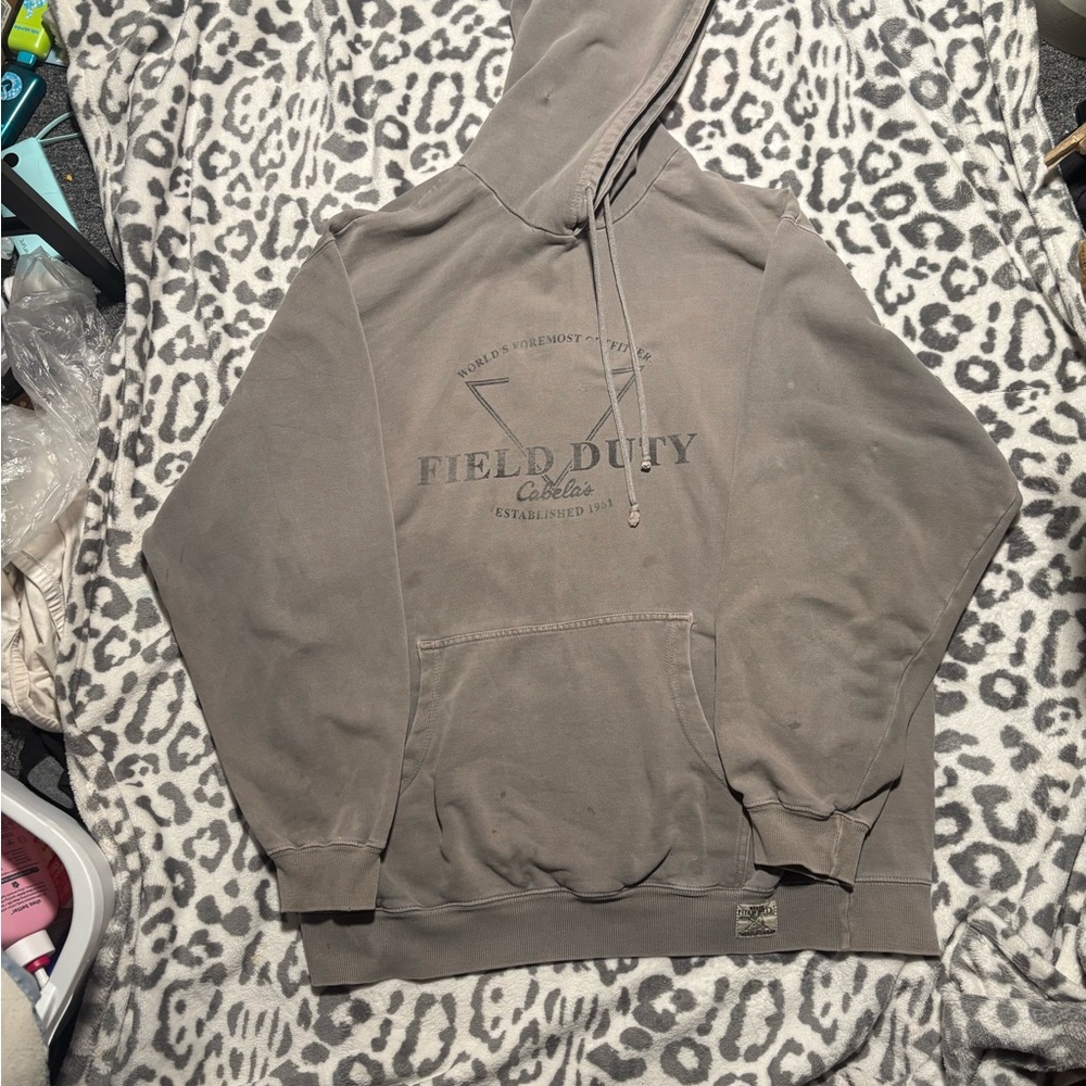 Men's Gray Hoodie